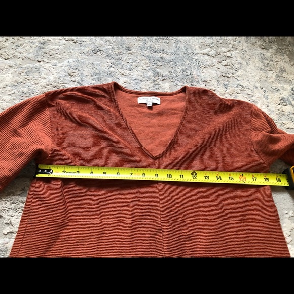 🖤 Madewell Texture & Thread Tie Front Top - Picture 7 of 8